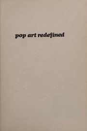 Cover of: Pop art redefined