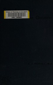 Cover of: A popular history of the ancient British church by Newell, E. J., Newell, E. J.