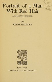 Cover of: Portrait of a man with red hair, a romantic macabre