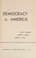 Cover of: Power and democracy in America