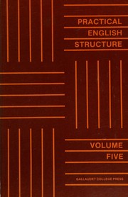 Cover of: Practical English structure by Marcia Beth Bordman, Patricia Lynn Byrd, Bernadene Schlien, Marcia Beth Bordman
