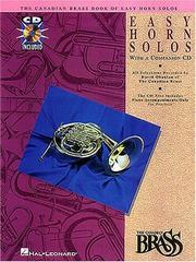 Cover of: Canadian Brass Book of Easy Horn Solos: Book/CD Pack
