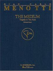 Cover of: The Medium by Gian-Carlo Menotti