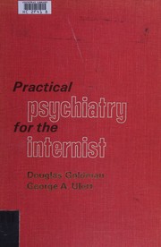 Cover of Practical psychiatry for the internist by douglas goldman