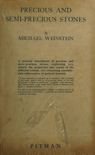 cover of Precious and semi-precious stones