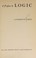 Cover of: A Preface to Logic
