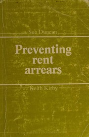 Cover of: Preventing rent arrears
