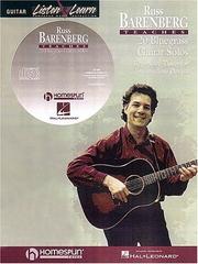 Cover of: Russ Barenberg Teaches 20 Bluegrass Guitar Solos: Repertoire Tunes for Intermediate Players (Listen & Learn)