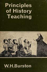Cover of: Principles of History Teaching
