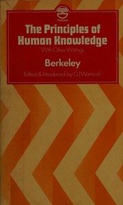 Cover of: The Principles of Human Knowledge (with Other writings)