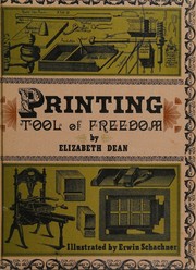Cover of: PRINTING TOOL OF FREEDOM