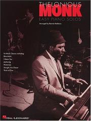 Cover of: Thelonious Monk - Easy Piano Solos