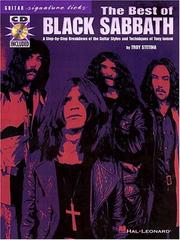 Cover of: The Best of Black Sabbath by Troy Stetina, Black Sabbath