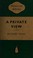 Cover of: A private view