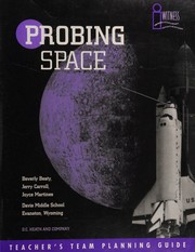 Front cover of Probing space by Beverly Beaty