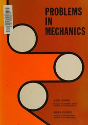 Cover of: Problems in mechanics by George Leitmann, George Leitmann