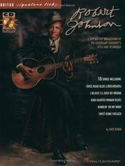Cover of: Robert Johnson - Signature Licks by Robert Johnson, Dave Rubin, Robert Johnson