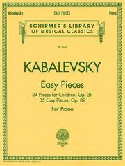 Cover of: Easy Pieces: Piano Solo (Schirmer's Library of Musical Classics)