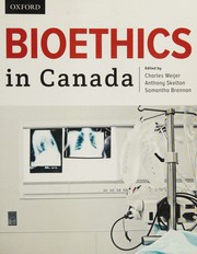 Bioethics in Canada