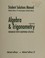 Cover of: Algebra and trigonometry