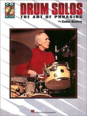 Cover of: Drum Solos: The Art of Phrasing