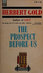Cover of: The prospect before us.