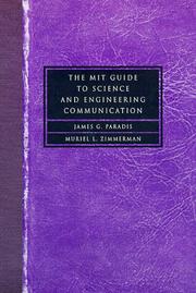 Cover of: The MIT guide to science and engineering communication