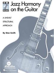 Cover of: Jazz Harmony on the Guitar by Stan Smith