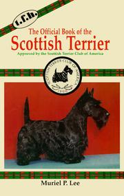 Cover of: The Official Book of the Scottish Terrier by Muriel P. Lee