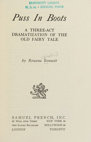 Cover of: PUSS IN BOOTS by Rowena Bennett, Rowena Bennett