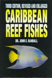 Cover of: Caribbean Reef Fishes by John E. Randall