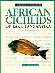 Cover of: African Cichlids of Lake Tanganyika