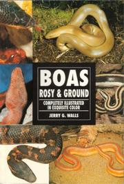 Cover of: Boas | Walls