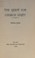 Cover of: The quest for church unity.