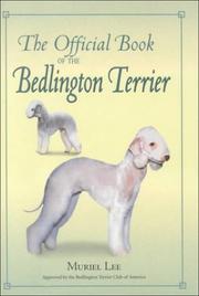 Cover of: The Official Book of the Bedlington Terrier by Muriel Lee