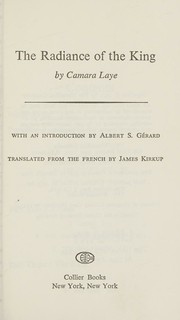 Cover of: The radiance of the king