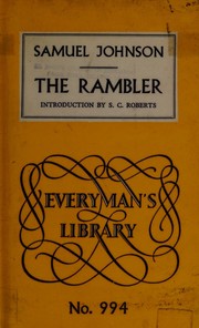 Cover of: The Rambler