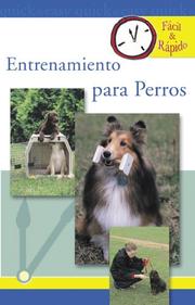 Cover of: Entrenamiento para Perros (Facil & Rapido)