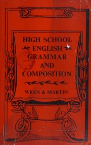 Cover of: High School English Grammar And Composition