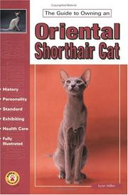 Cover of: The Guide to Owning an Oriental Shorthair Cat (Guide to Owning)