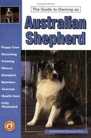 Cover of: The guide to owning an Australian shepherd