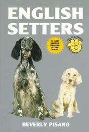 Cover of: English Setters (Kw Series , No 102s)