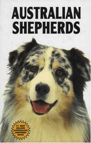 Cover of: Australian Shepherds by Joseph Hartnagle