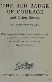 Cover of: The red badge of courage, and other stories.
