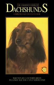 Cover of: Dr. Ackerman's book of Dachshunds by Lowell J. Ackerman