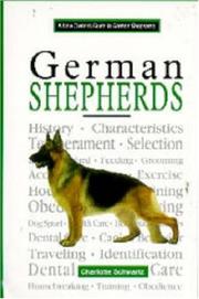 Cover of: A New Owner's Guide to German Shepherds (JG Dog)