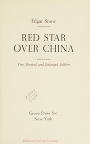 Cover of: Red star over China