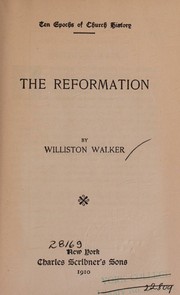 The Reformation