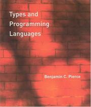 Cover of: Types and Programming Languages