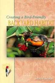Cover of: Creating a bird-friendly backyard habitat